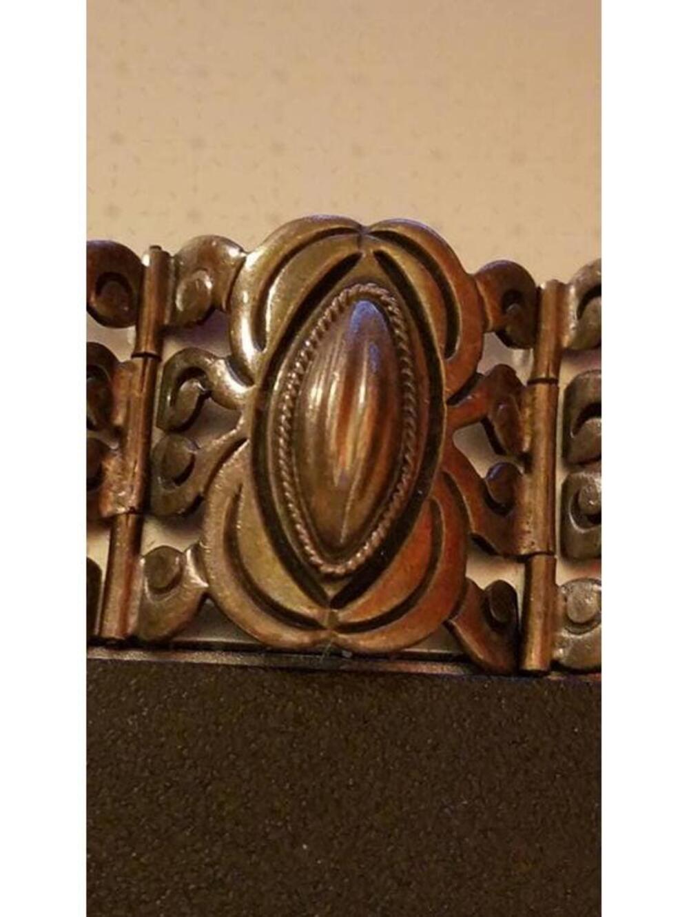 Los Ballesteros, Mexican sterling Silver Bracelet, Mid century Jewelry vintage